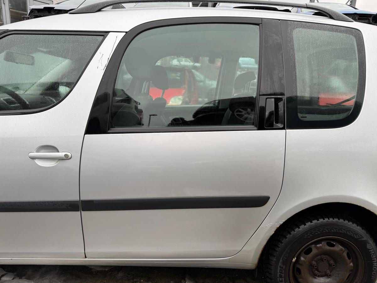 Skoda Roomster 5J original T&uuml;r hinten links LA7W Reflexsilber Rohbau BJ08